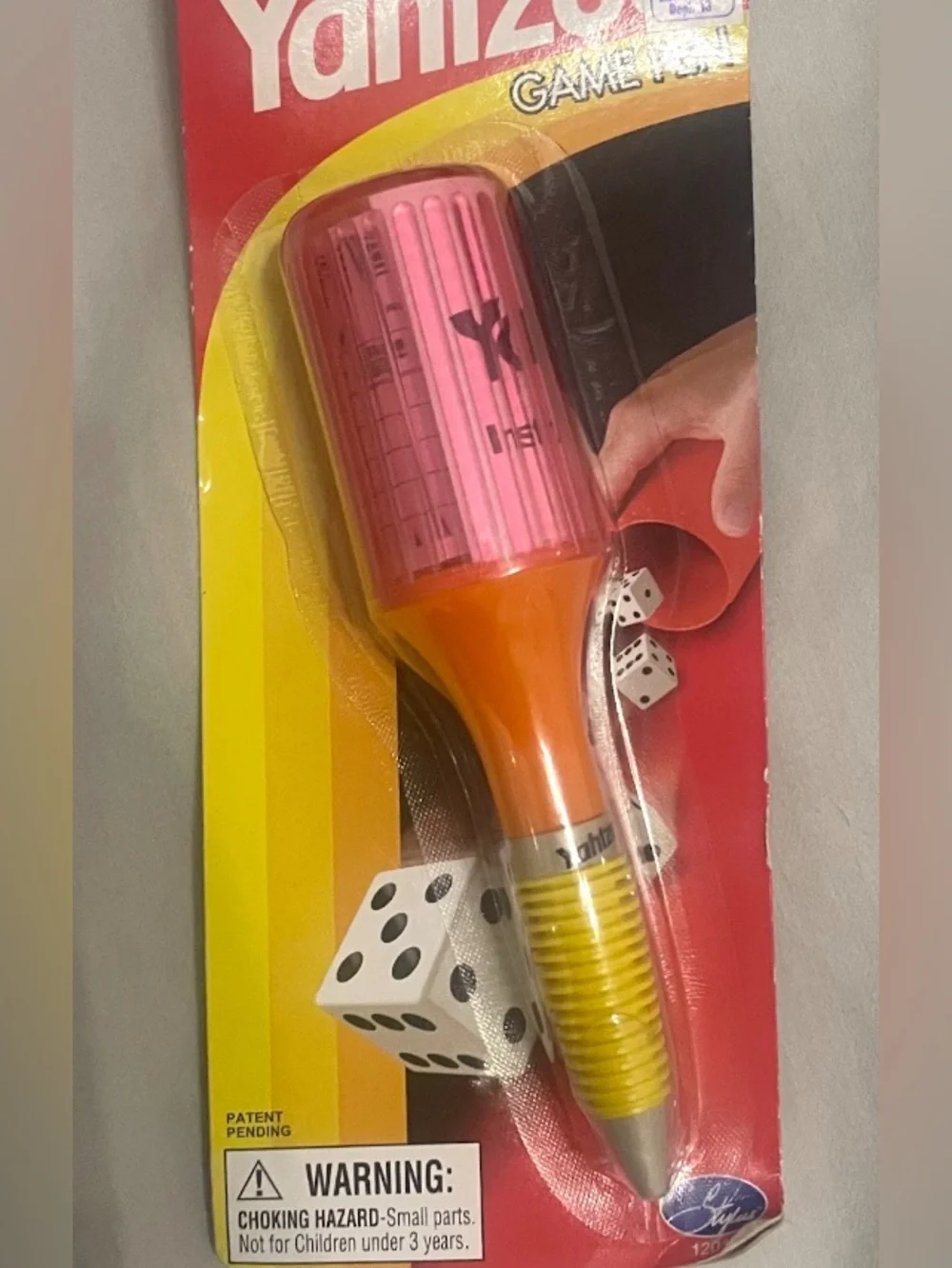 Yahtzee Game Pen 2001 Hasbro Stylus Item # Ballpoint Pen Rare
